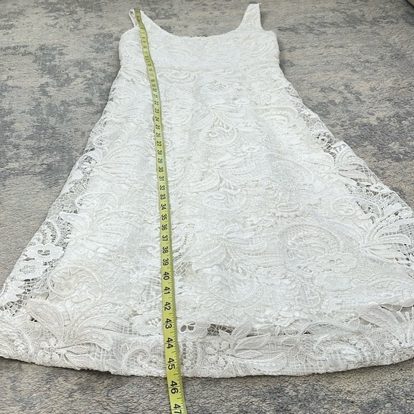 New Kobi Halperin Jacqueline Sleeveless Lace Midi Dress Bridal Wedding Sz 6 - Picture 9 of 15